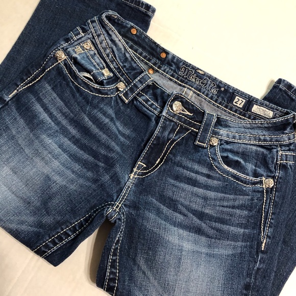 Miss Me Easy Cropped Jeans 1201 - Picture 2 of 7